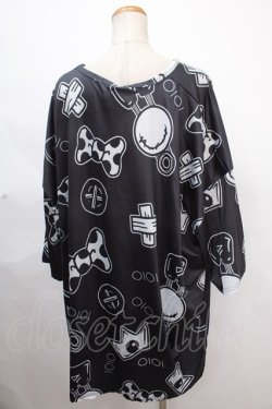 画像2: NieR Clothing / OIOIコラボBIGトップス  黒 Y-24-11-18-136-PU-TO-SZ-ZY