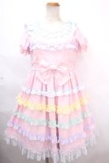 Angelic Pretty / しゃぼん玉ワンピース  ピンク Y-24-11-18-178-AP-OP-SZ-ZY