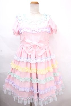 画像1: Angelic Pretty / しゃぼん玉ワンピース  ピンク Y-24-11-18-178-AP-OP-SZ-ZY