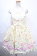 Angelic Pretty / Dreamyベビールームジャンパースカート  イエロー Y-24-11-25-090-AP-OP-SZ-ZY