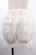 Angelic Pretty / まるポッケブルマ  シロ Y-24-11-25-111-AP-PA-SZ-ZY