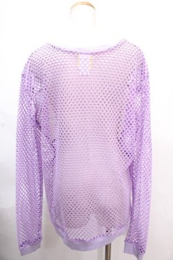 画像2: 6％DOKIDOKI / Mesh Top/Connect to the Second Summer of Love  ラベンダー Y-24-11-30-038-LO-TO-SZ-ZY