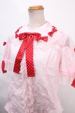 画像3: Angelic Pretty / Dreamy Dolce Ribbonブラウス  ピンク Y-24-11-30-070-AP-BL-SZ-ZY