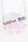 6％DOKIDOKI / 6%・ロゴポシェットPrimal Pop Pastel  シルバー Y-24-11-30-014-LO-BG-SZ-ZY