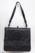 BlackCraft Cult / Believe in yourself satchel purse  黒 Y-24-11-30-015-PU-BG-SZ-ZY