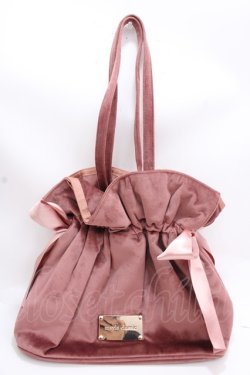 画像1: mayla classic / Jumu Reticule Bag -ジュムゥ・レティキュールバッグ-  オールドローズ Y-24-12-05-037-LO-BG-SZ-ZY