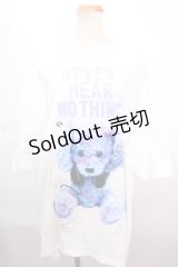 MILKBOY / NEVER HEAR BEAR Tシャツ F ホワイト Y-24-12-12-051-MB-TS-SZ-ZY