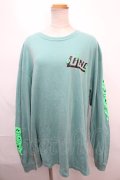 LAND by MILK BOY / LAND SMILY　TEE  グリーン Y-24-12-18-109-PU-TO-SZ-ZY