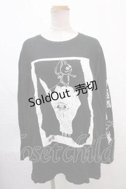 画像1: NieR Clothing / プリントTシャツ XL ブラック Y-24-12-21-070-PU-TO-SZ-ZY