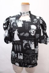 LAND by MILKBOY / MONSTER BLOUSE  ブラック Y-24-12-21-097-MB-BL-SZ-ZY