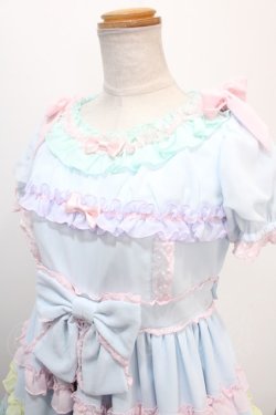 画像3: Angelic Pretty / しゃぼん玉ワンピース  サックス Y-24-12-23-067-AP-OP-SZ-ZY