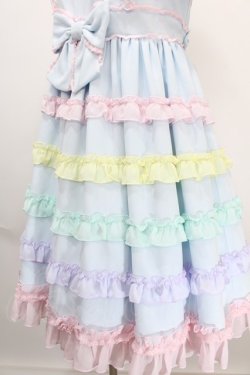 画像4: Angelic Pretty / しゃぼん玉ワンピース  サックス Y-24-12-23-067-AP-OP-SZ-ZY