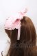 画像2: Angelic Pretty / レースいっぱいリボンカチューシャ  ピンク Y-24-12-23-023-AP-AC-SZ-ZY (2)