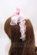 画像3: Angelic Pretty / Romantic Rose Letterカチューシャ  ピンク Y-24-12-23-024-AP-AC-SZ-ZY (3)