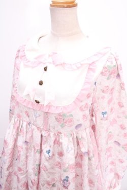 画像3: Angelic Pretty / Kiss me! Catマリーワンピース F ピンク Y-24-12-25-038-AP-OP-SZ-ZY