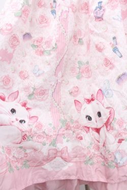 画像4: Angelic Pretty / Kiss me! Catマリーワンピース F ピンク Y-24-12-25-038-AP-OP-SZ-ZY