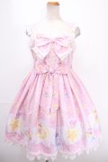 Angelic Pretty / Dreamy Night Cakesジャンパースカート  ピンク Y-24-12-25-039-AP-OP-SZ-ZY