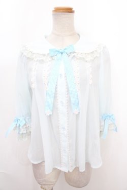 画像1: Angelic Pretty / Dreamin’ Fairyブラウス  サックス Y-24-12-25-018-AP-BL-AS-ZY