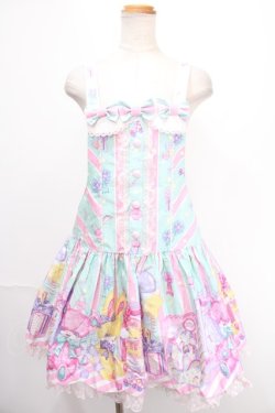 画像1: Angelic Pretty / Toy Doll Boxサロペット  ミント Y-24-12-29-029-AP-OP-SZ-ZY