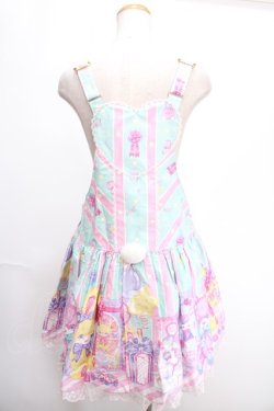 画像2: Angelic Pretty / Toy Doll Boxサロペット  ミント Y-24-12-29-029-AP-OP-SZ-ZY