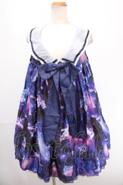 画像1: Angelic Pretty / Dreamy Planetariumセーラージャンパースカート  コン Y-24-12-29-038-AP-OP-SZ-ZY