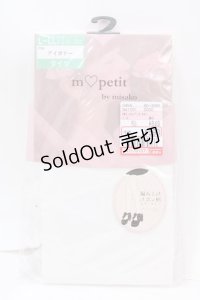 m petit by misako / AMレースアップシアータイツ L-LL 濃白 Y-25-01-01-007-LO-ZA-SZ-ZY