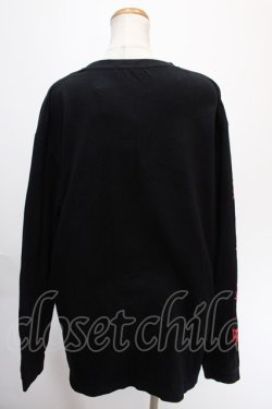 画像2: Amilige / クロスロゴロングTシャツ   Y-25-01-01-110-PU-TO-SZ-ZY