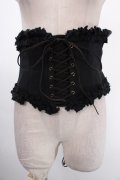 ATELIER PIERROT / Decay Gauze Corset  黒 Y-25-01-01-165-EL-TO-AS-ZY