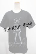 MILKBOY / Gad save the milkboy Tシャツ  黒 Y-25-01-10-076-MB-TO-SZ-ZY