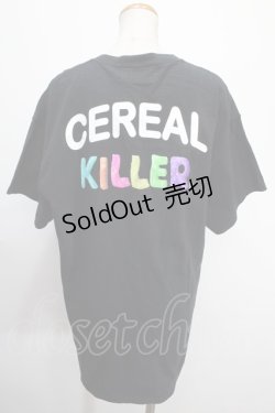 画像2: MILKBOY / CEREAL KILLER　Tシャツ  黒 Y-25-01-10-077-MB-TO-SZ-ZY