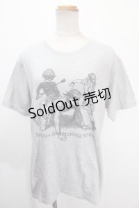 MILKBOY / プリントTシャツ  グレー Y-25-01-10-082-MB-TO-SZ-ZY