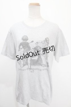 画像1: MILKBOY / プリントTシャツ  グレー Y-25-01-10-082-MB-TO-SZ-ZY