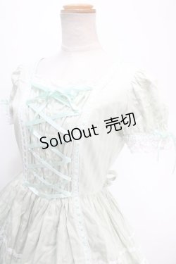 画像3: Angelic Pretty / サテンクラシカルフリルワンピース  ミント Y-25-01-10-154-AP-OP-SZ-ZY