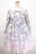 Angelic Pretty / Misty Sky Brilliant ColorワンピースSet  グレー Y-25-01-14-053-AP-OP-SZ-ZY