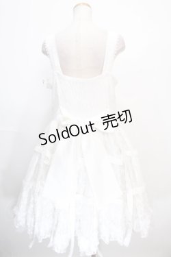 画像2: h.NAOTO / Bird Cage Dress  ホワイト Y-25-01-16-098-HN-OP-SZ-ZY