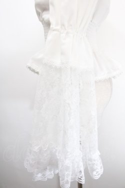 画像3: MAJOH / PRINCESS LACE SLEEVE トップス  ホワイト Y-25-01-16-021-GO-TO-SZ-ZY