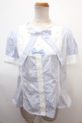 Angelic Pretty / Pure Dollブラウス  サックス Y-25-01-23-017-AP-BL-SZ-ZY