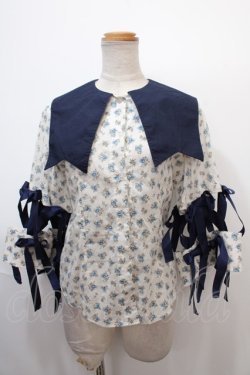 画像1: MEMUSE / sailor collar tops F 紺 Y-25-01-23-020-LO-TO-SZ-ZY