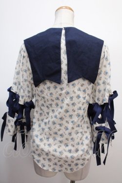 画像2: MEMUSE / sailor collar tops F 紺 Y-25-01-23-020-LO-TO-SZ-ZY