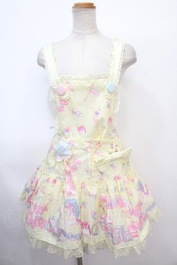 画像1: Angelic Pretty / Dreamyベビールームサロペット  イエロー Y-25-02-03-062-AP-OP-SZ-ZY