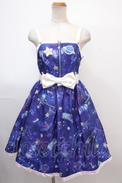 画像1: Angelic Pretty / Galaxy Cocktailジャンパースカート  コン Y-25-02-03-067-AP-OP-SZ-ZY