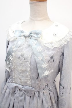 画像3: Angelic Pretty / 雪のガラスドームワンピース  グレー Y-25-02-03-069-AP-OP-SZ-ZY