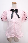 Angelic Pretty / Dreamy Dolce Ribbonブラウス  ピンク Y-25-02-06-078-AP-BL-SZ-ZY