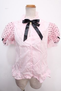 画像1: Angelic Pretty / Dreamy Dolce Ribbonブラウス  ピンク Y-25-02-06-078-AP-BL-SZ-ZY