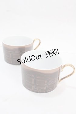 画像1: Q-pot. / メルティーチョコレート　カップ＆ソーサーセット  チョコレート Y-25-02-06-029-QP-ZA-SZ-ZY