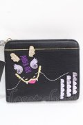 ANNA SUI / ニューイヤードラゴンLファスナー2つ折り財布  黒 Y-25-02-06-040-PU-ZA-SZ-ZY