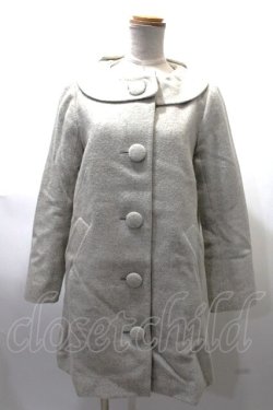 画像1: Franche Lippee / COATバックリボンコート  グレー Y-25-02-09-061-LO-CO-AS-ZT-C10