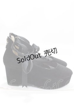 画像4: axes femme / 厚底レースアップシューズ M 黒 Y-25-02-13-004-AX-SH-SZ-ZY