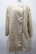 Franche Lippee / COATプードルファーノーカラーコート  キナリ Y-25-02-13-227-LO-CO-SZ-ZT-C002