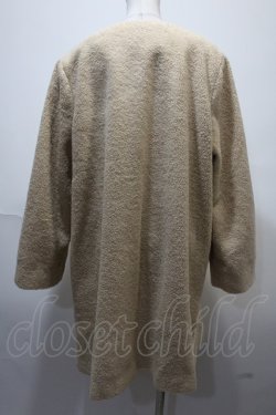 画像2: Franche Lippee / COATプードルファーノーカラーコート  キナリ Y-25-02-13-227-LO-CO-SZ-ZT-C002